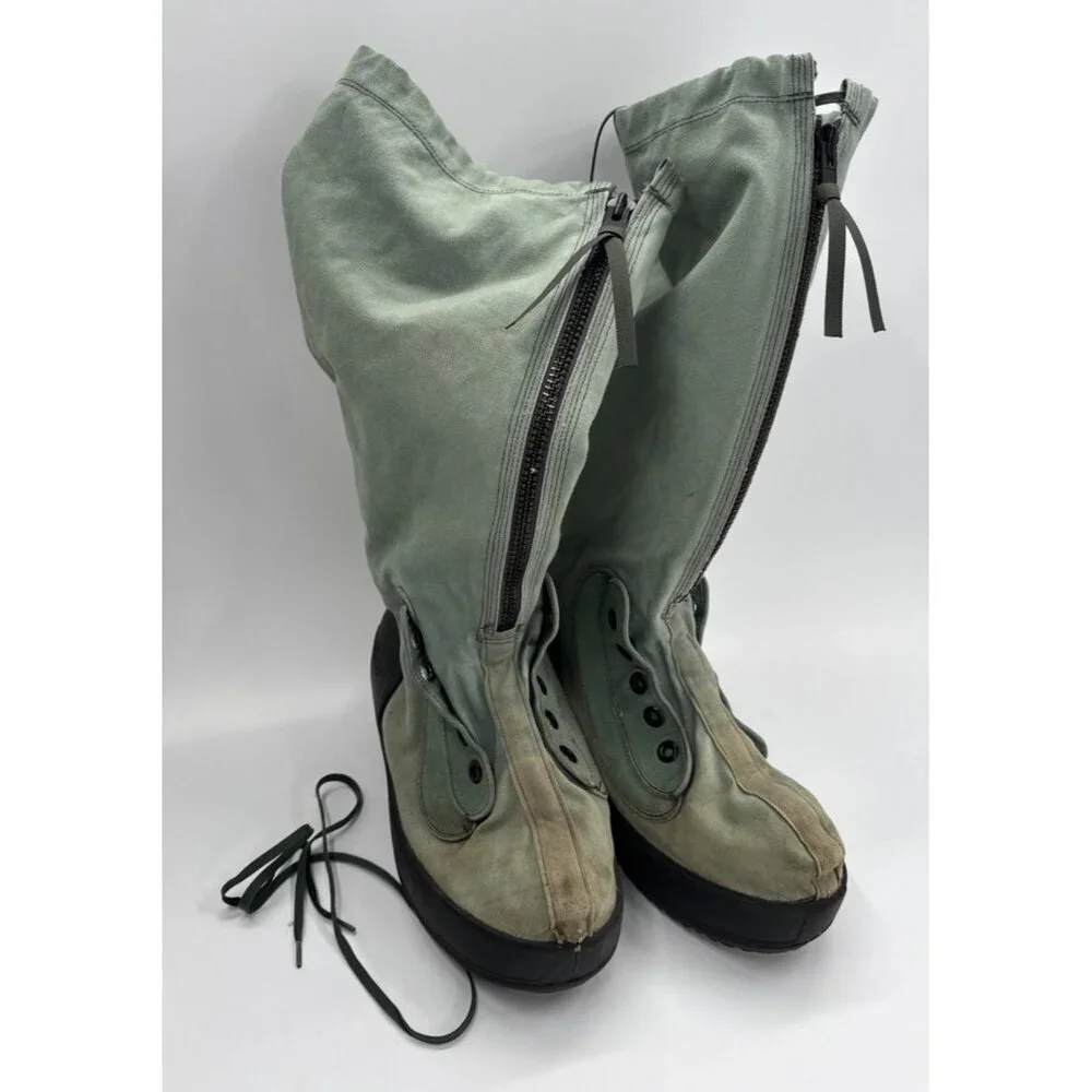 Vintage US Military N-1B Extreme Cold Weather Boots Mens MEDIUM Wool Liner